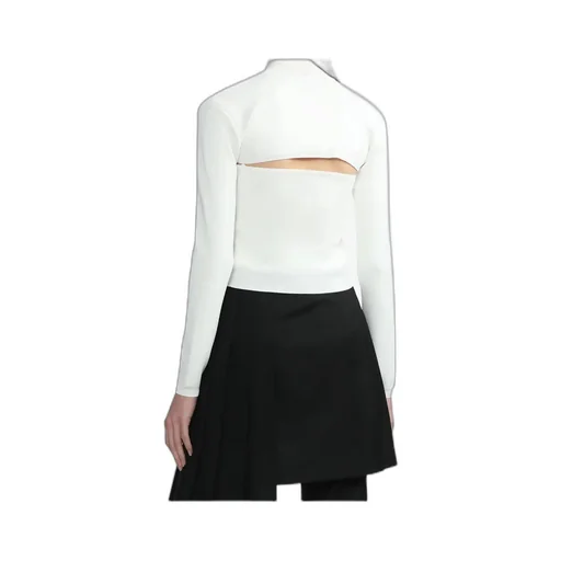 Turtleneck Zip-Up Sweater