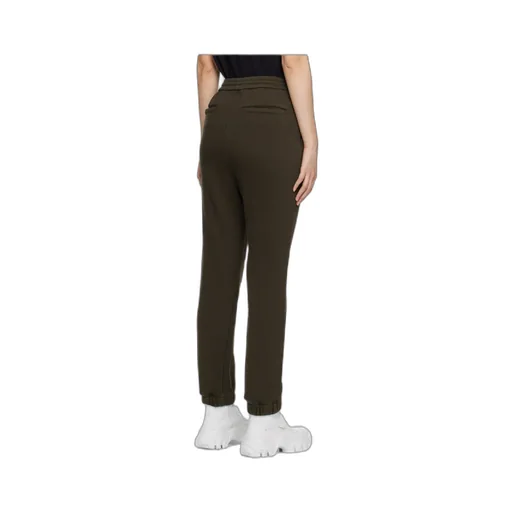 Elasticated-Waist Cotton Track Pants
