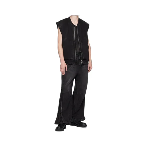 Side Zip Jeans
