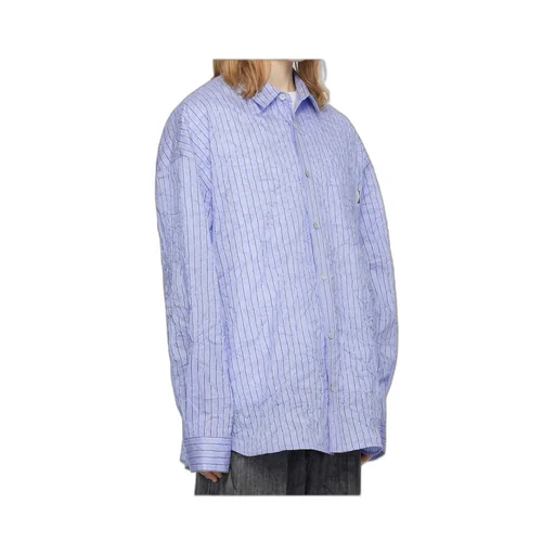 Crinkled Stripe Shirt