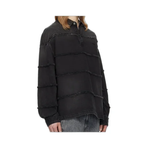 Long-Sleeved Polo Shirt