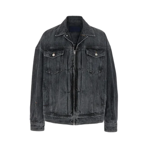 Jacket With Wide Notched Lapels