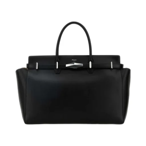 Diamond Belted M Top Handle Bag