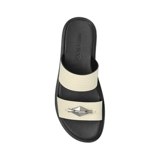 Jimmy Choo Logo Engraved Slides