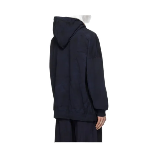 Hooded Pocket-Detail Hoodie