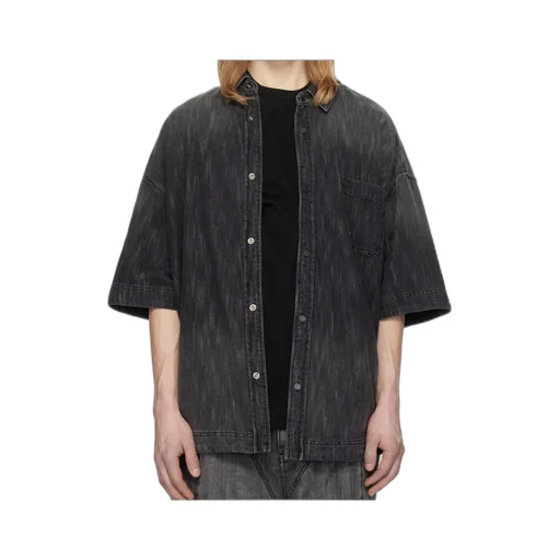 Short Sleeve Denim Shirt