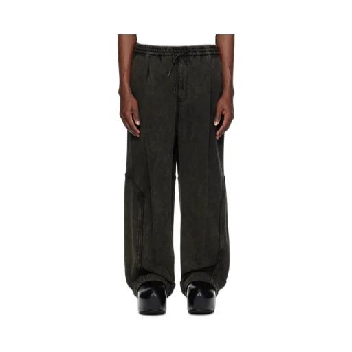 Garment Dyed Wide Sweatpants
