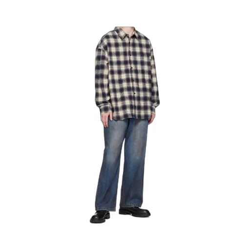 Wide-Leg Asymmetrical Jeans
