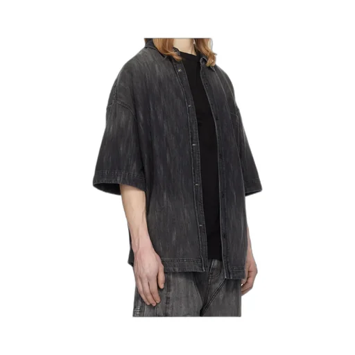 Short Sleeve Denim Shirt
