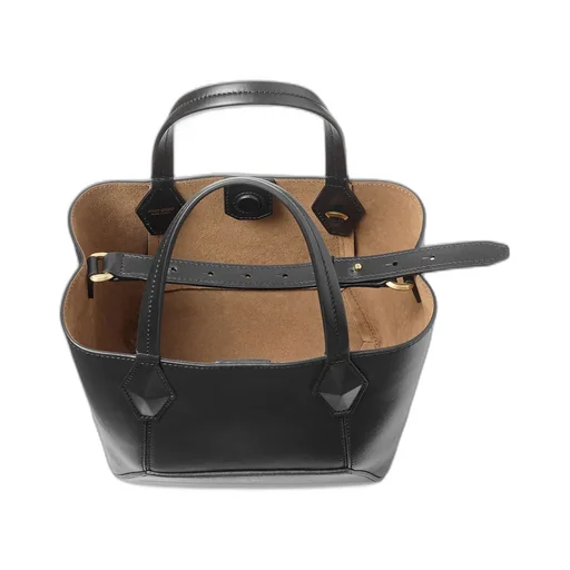 Diamond Logo Printed Small Tote Bag