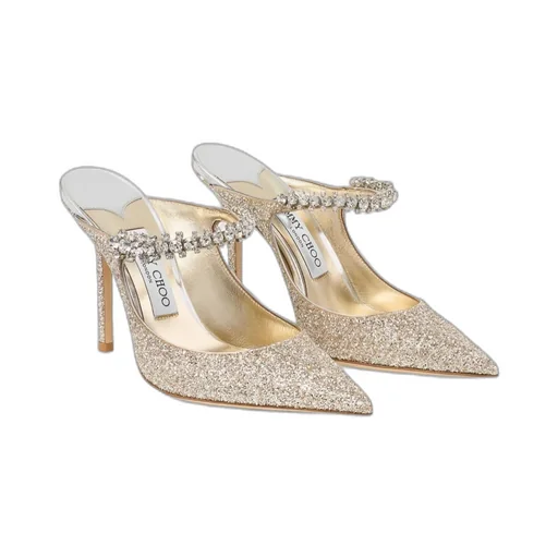 100 Embellished Bing Mules
