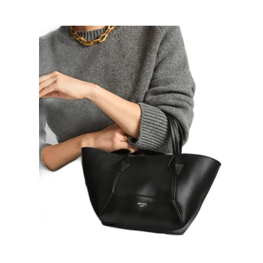 Diamond Logo Printed Small Tote Bag