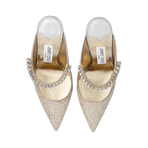 100 Embellished Bing Mules