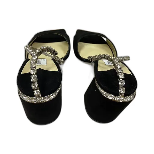 Saeda Rhinestone Tassel High-Heeled Sandals