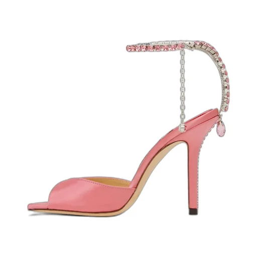 Saeda 100 Embellished Heeled Sandals