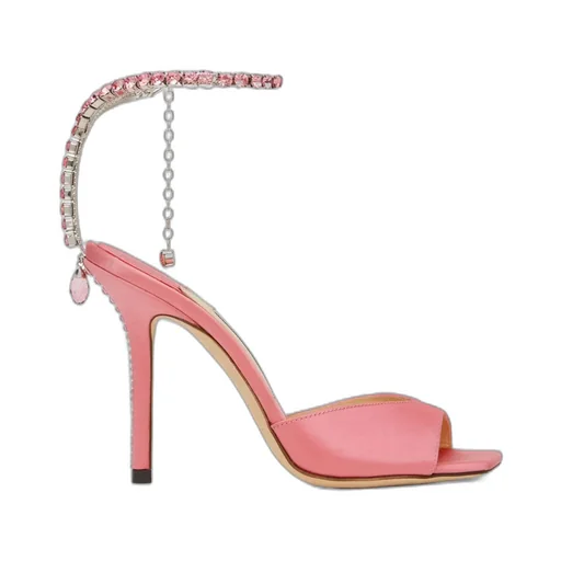 Saeda 100 Embellished Heeled Sandals