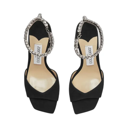 Saeda Embellished Heeled Sandals