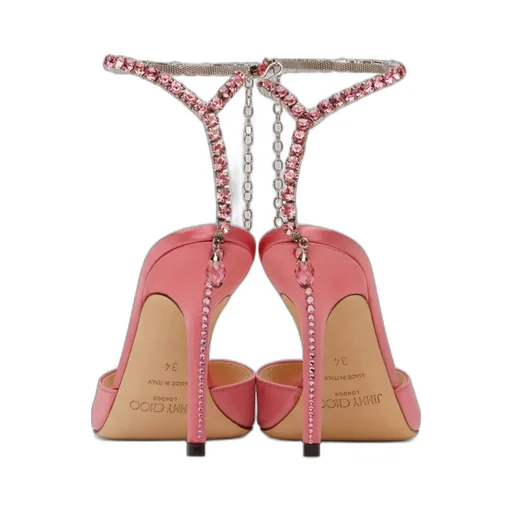 Saeda 100 Embellished Heeled Sandals