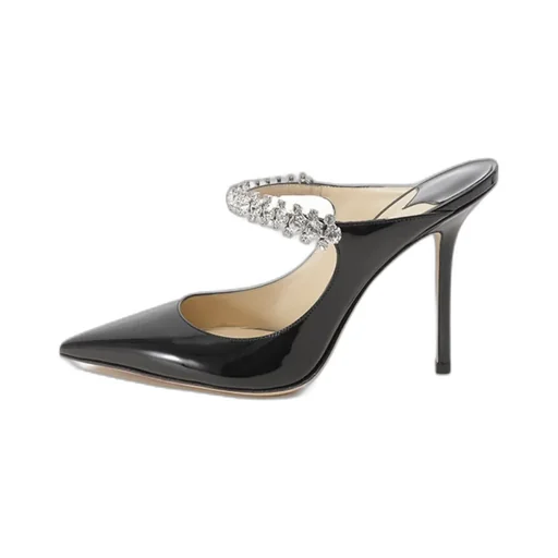 Crystal Strapped High Heels