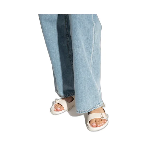 Fayence Pearl-Embellished Slip-On Sandals