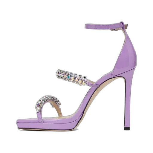 Logo High-Heeled Sandals