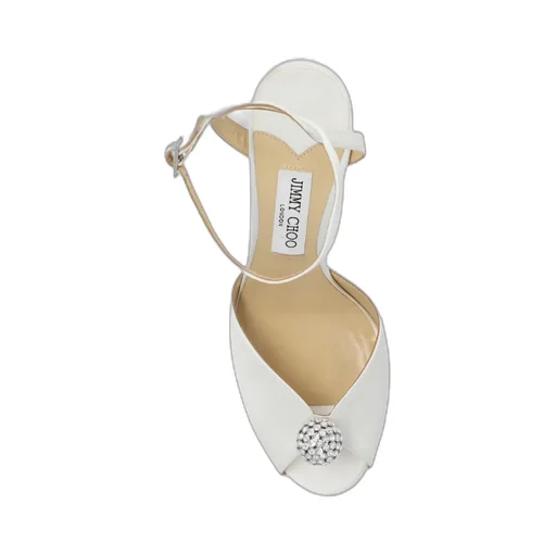 Sacora 85 Embellished Satin Sandals