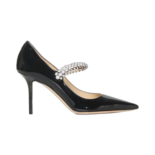 Embellished Pointed-Toe Pumps