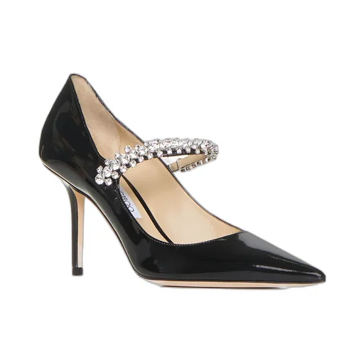 Embellished Pointed-Toe Pumps