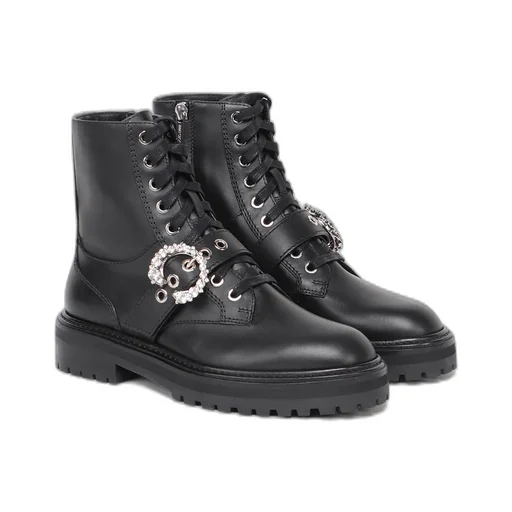 Cora Buckle Detail Ankle Boots