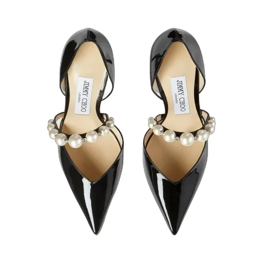 Embellished Pointed-Toe Pumps