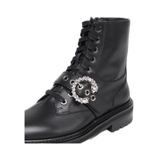 Cora Buckle Detail Ankle Boots