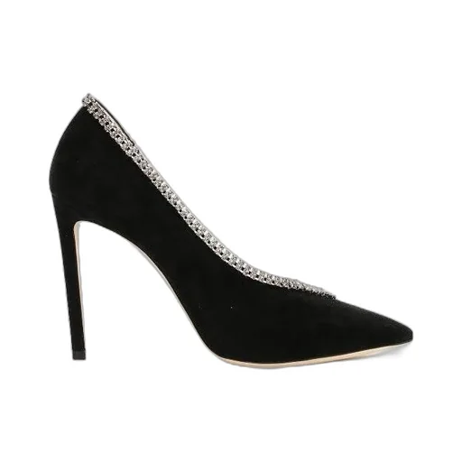 Crystal Decorated High Heels