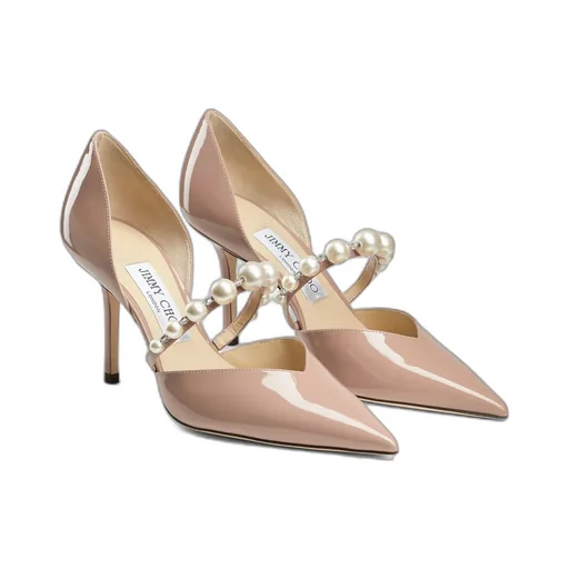 Embellished Pointed-Toe Pumps