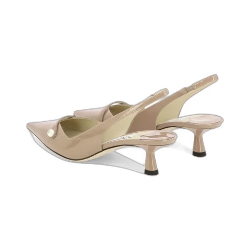 Pointed-Toe Slingback Pumps