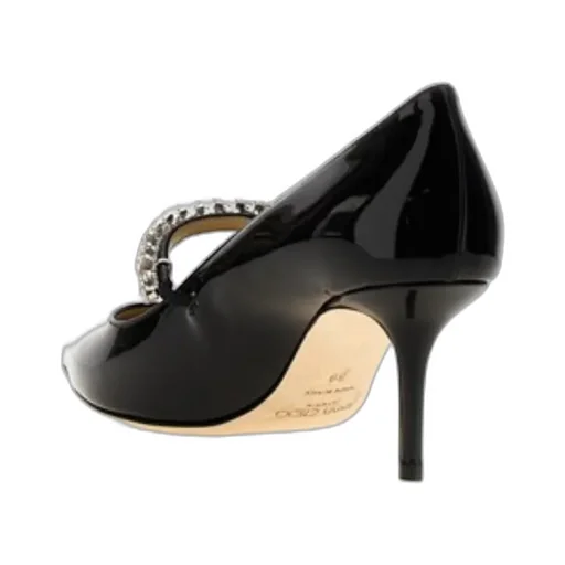 Jewel Strap Pointed Toe Pumps