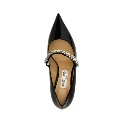 Jewel Strap Pointed Toe Pumps