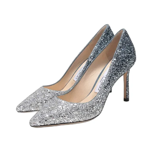 Romy Slip-On Glitter Pumps