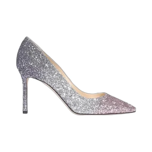 Pointed Logo High Heels