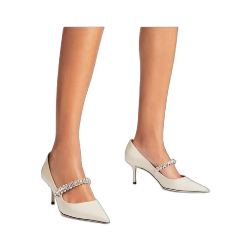 Bing 65 Pointed-Toe Embellished Pumps