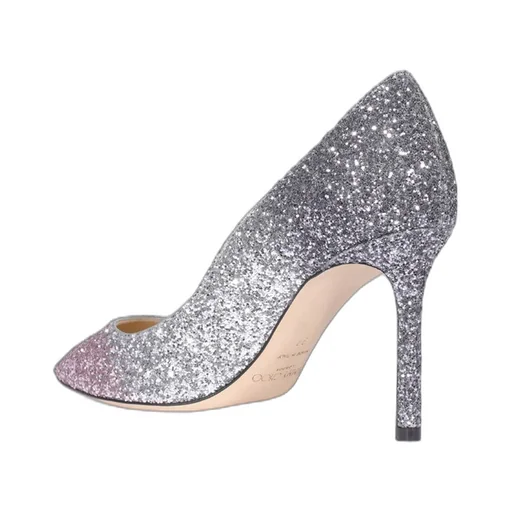 Pointed Logo High Heels