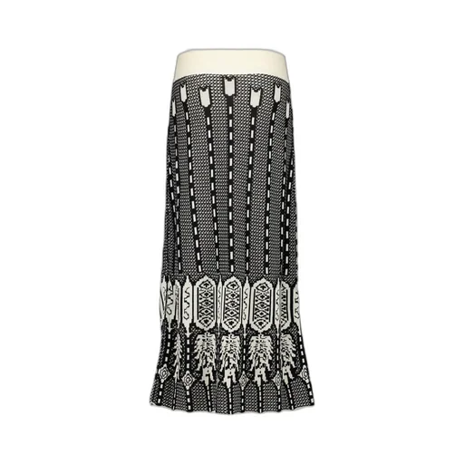 Energy Matrix Midi Skirt