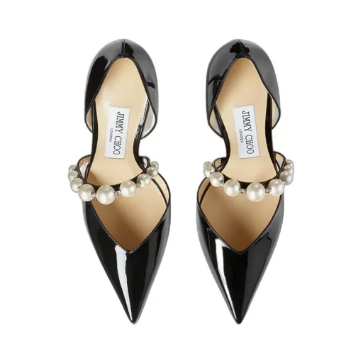 Embellished Pointed-Toe Pumps
