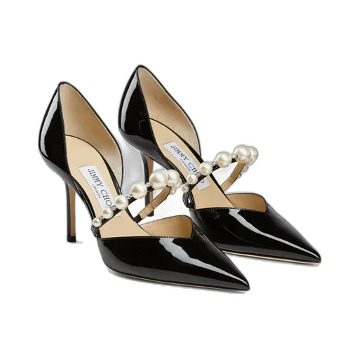 Embellished Pointed-Toe Pumps