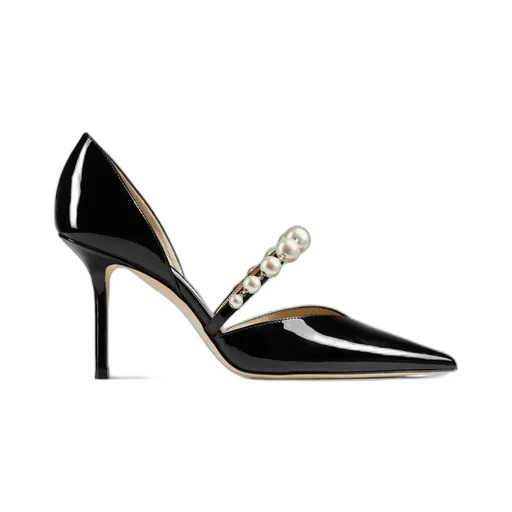 Embellished Pointed-Toe Pumps
