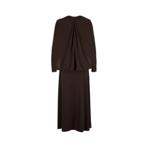 Round-Neck Maxi Dress