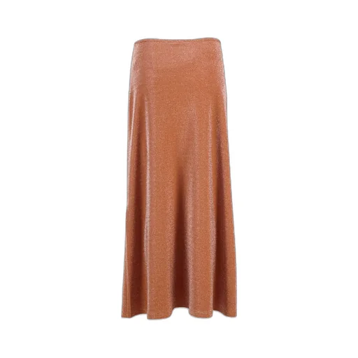 Rainstorm Lurex-Detail Midi Skirt
