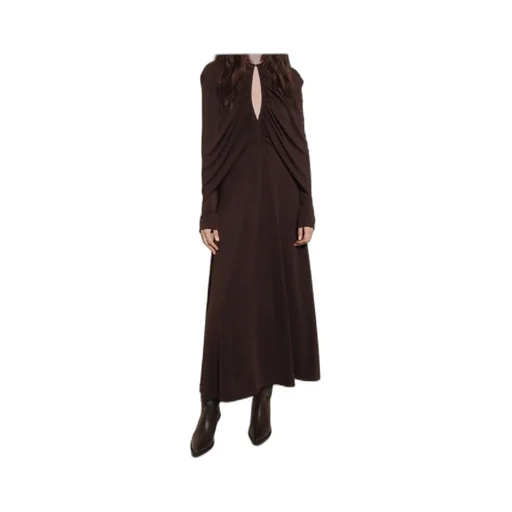 Round-Neck Maxi Dress