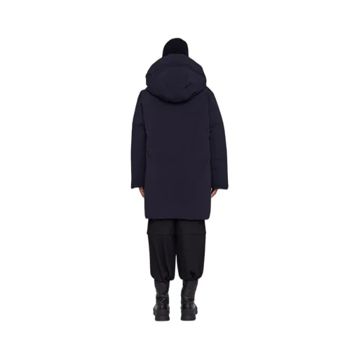 Zipper Long Style Down Jacket