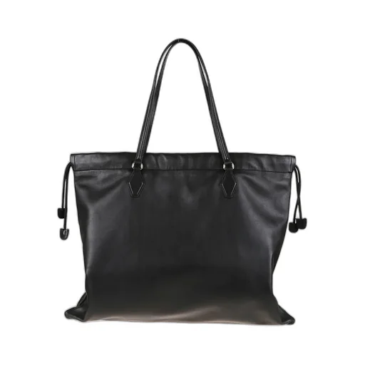 Drawstring L Tote Bag