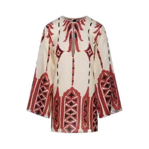 Patterned Shift Dress